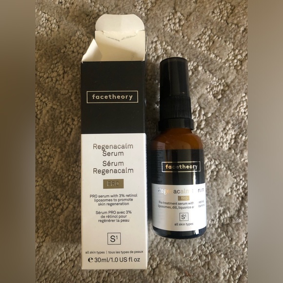 Facetheory Regenacalm Serum 30ml pro serum with 3% retinol lipsomes - Picture 1 of 7